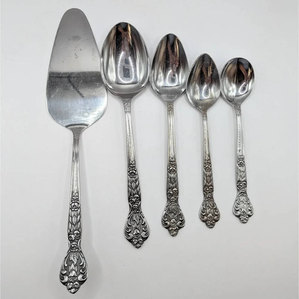 MSI Japan Versailles Stainless‎ Steel Cake Server Tablespoon Teaspoon Soup Spoon